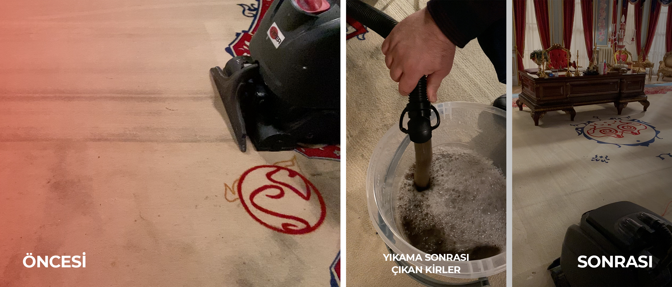 Yerinde Halı Yıkama (Ofis, Okul, Banka vb.)